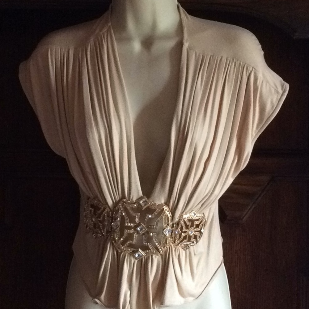 💘💘 Jagger Embellished Rhinestone Crystal Top